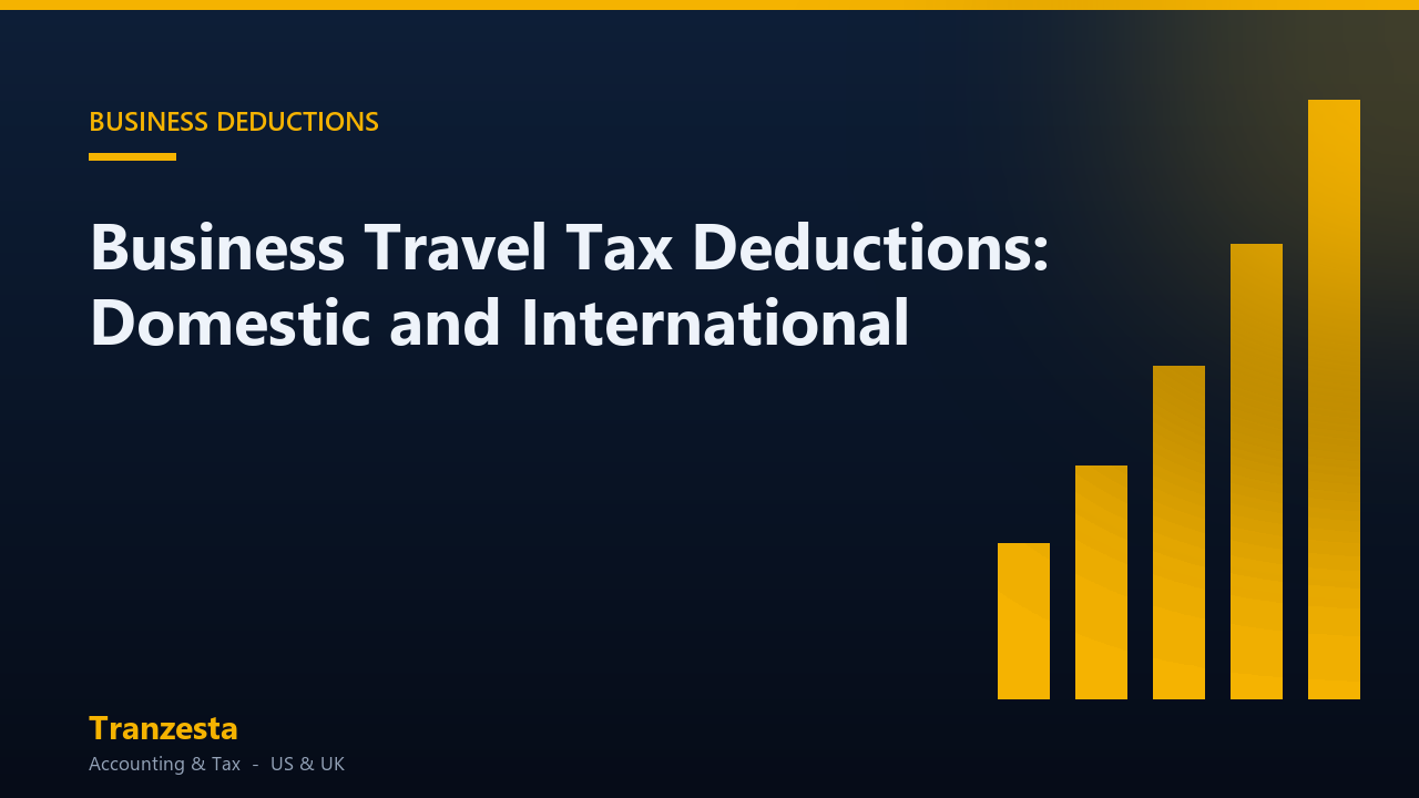 Business Travel Tax Deductions: Domestic and International