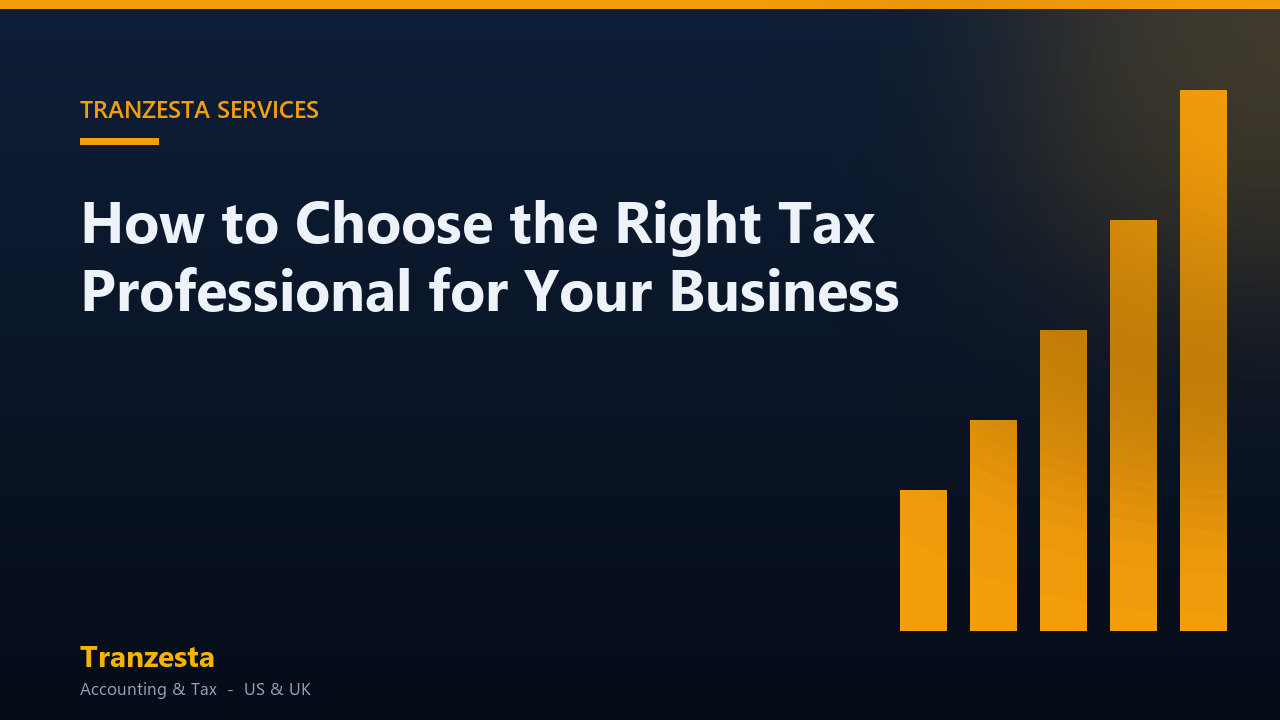 How to Choose the Right Tax Professional for Your Business