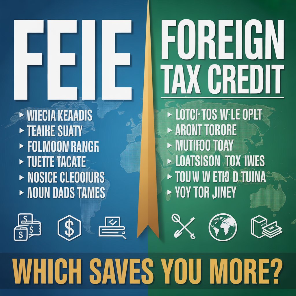 FEIE vs foreign tax credit