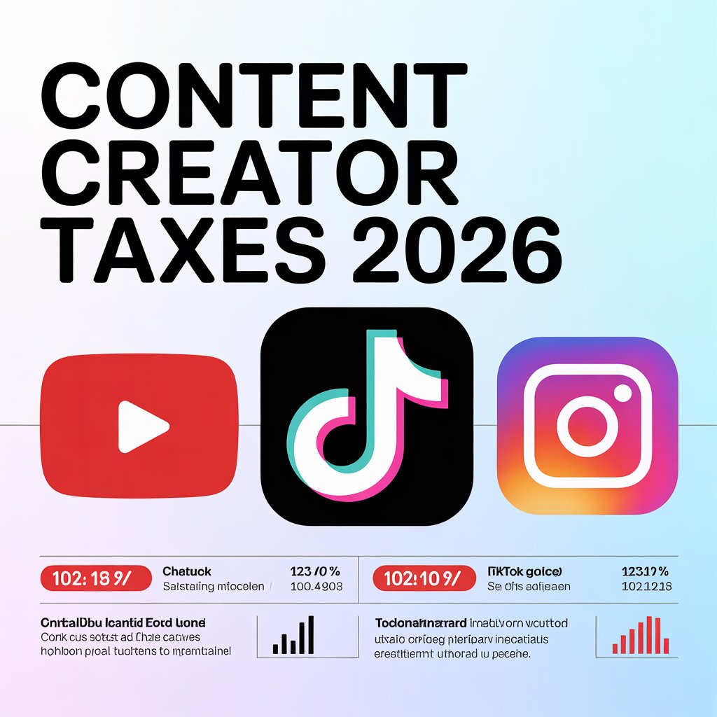 content creator taxes 2026 YouTube TikTok