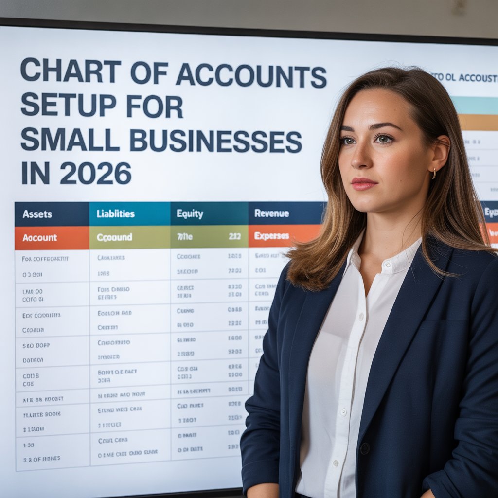 chart of accounts small business setup