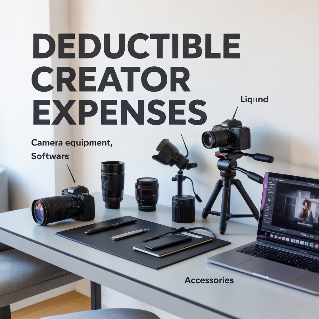 camera equipment deduction content creator