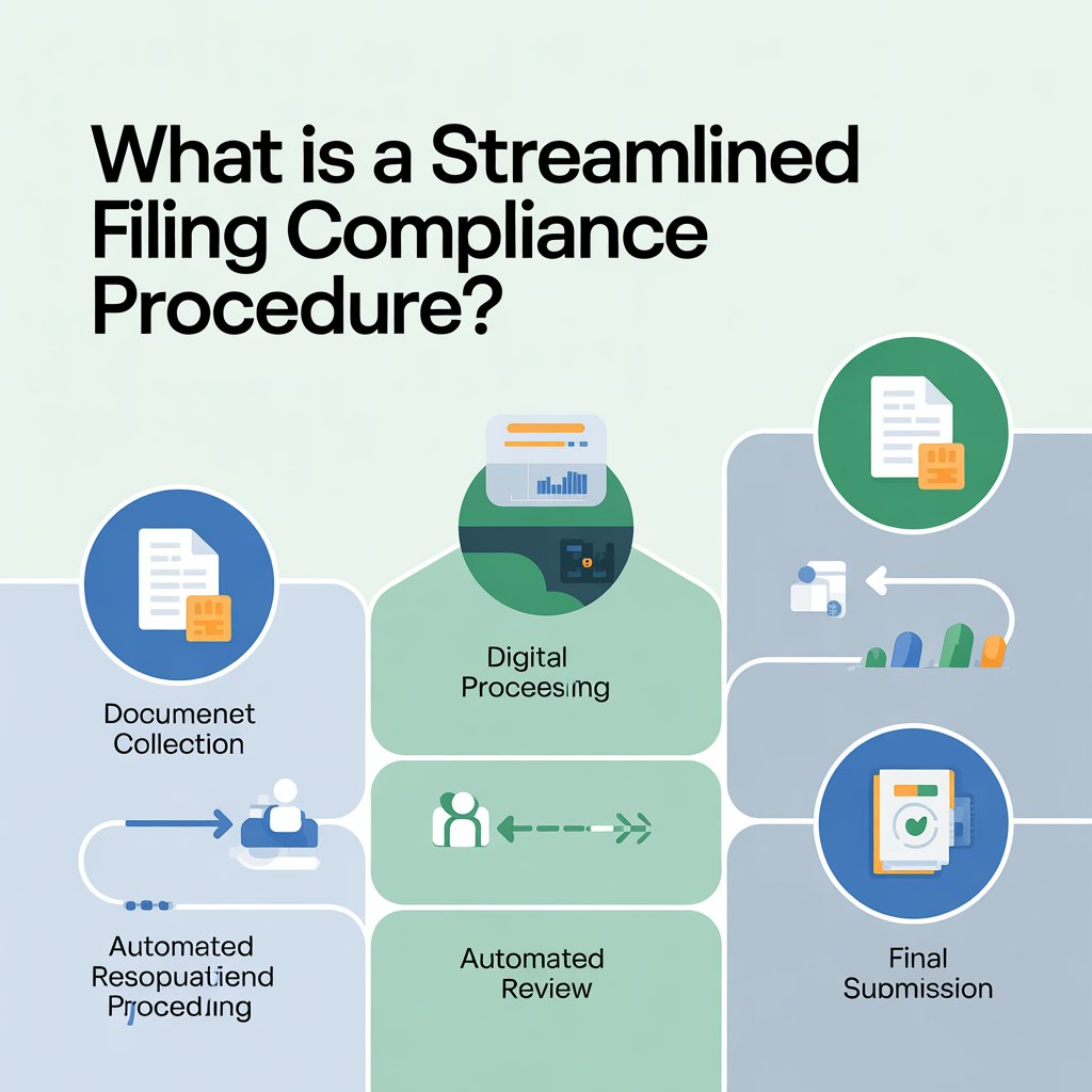 streamlined filing compliance procedure