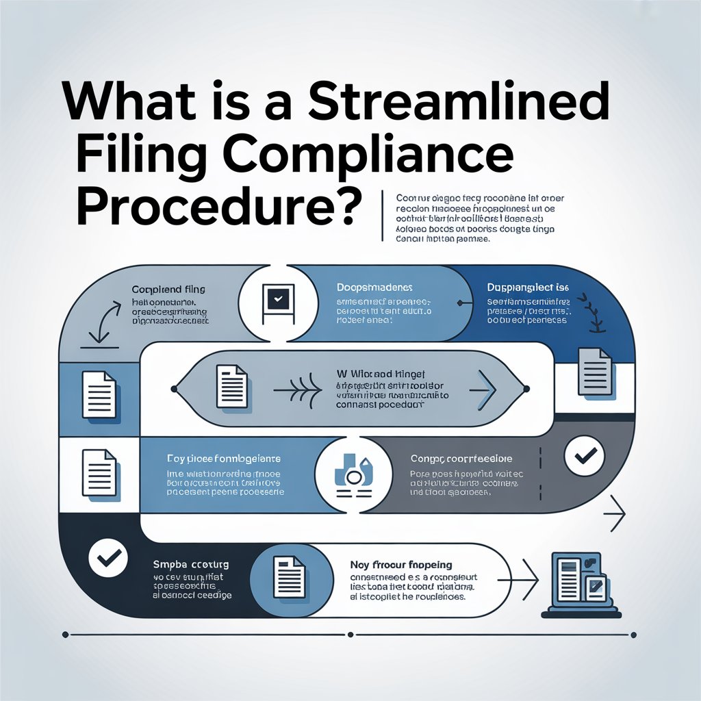 streamlined filing compliance procedure