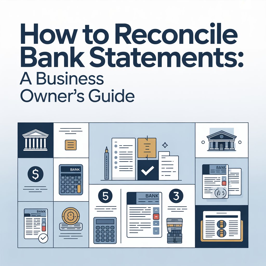 how to reconcile bank statements business