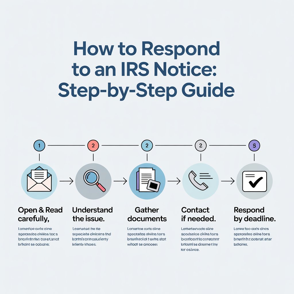how to respond to IRS notice