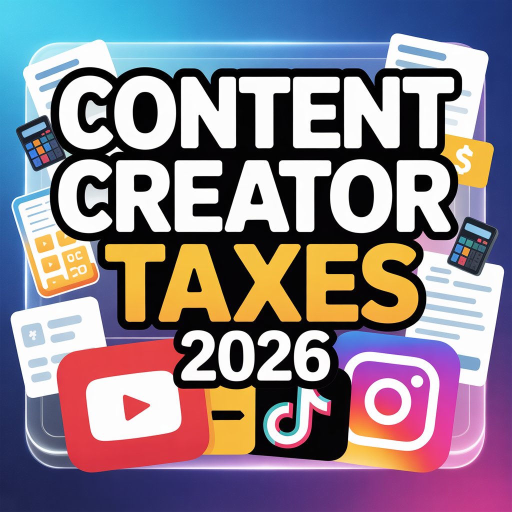 content creator taxes 2026 YouTube TikTok