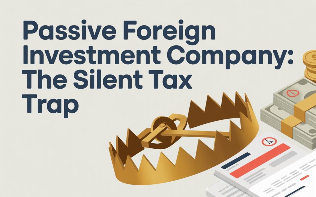 passive foreign investment company tax trap