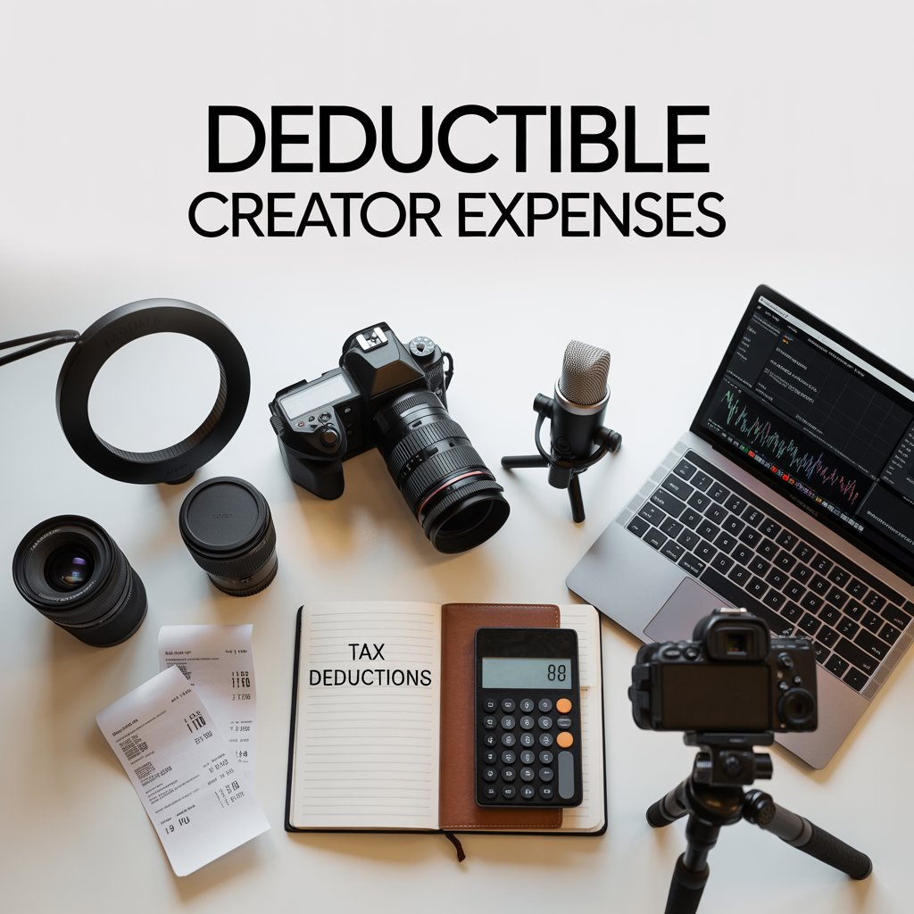 camera equipment deduction content creator