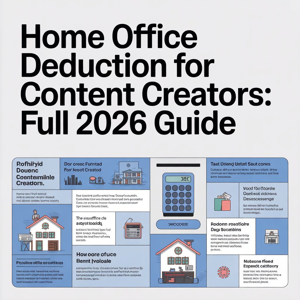home office deduction content creators