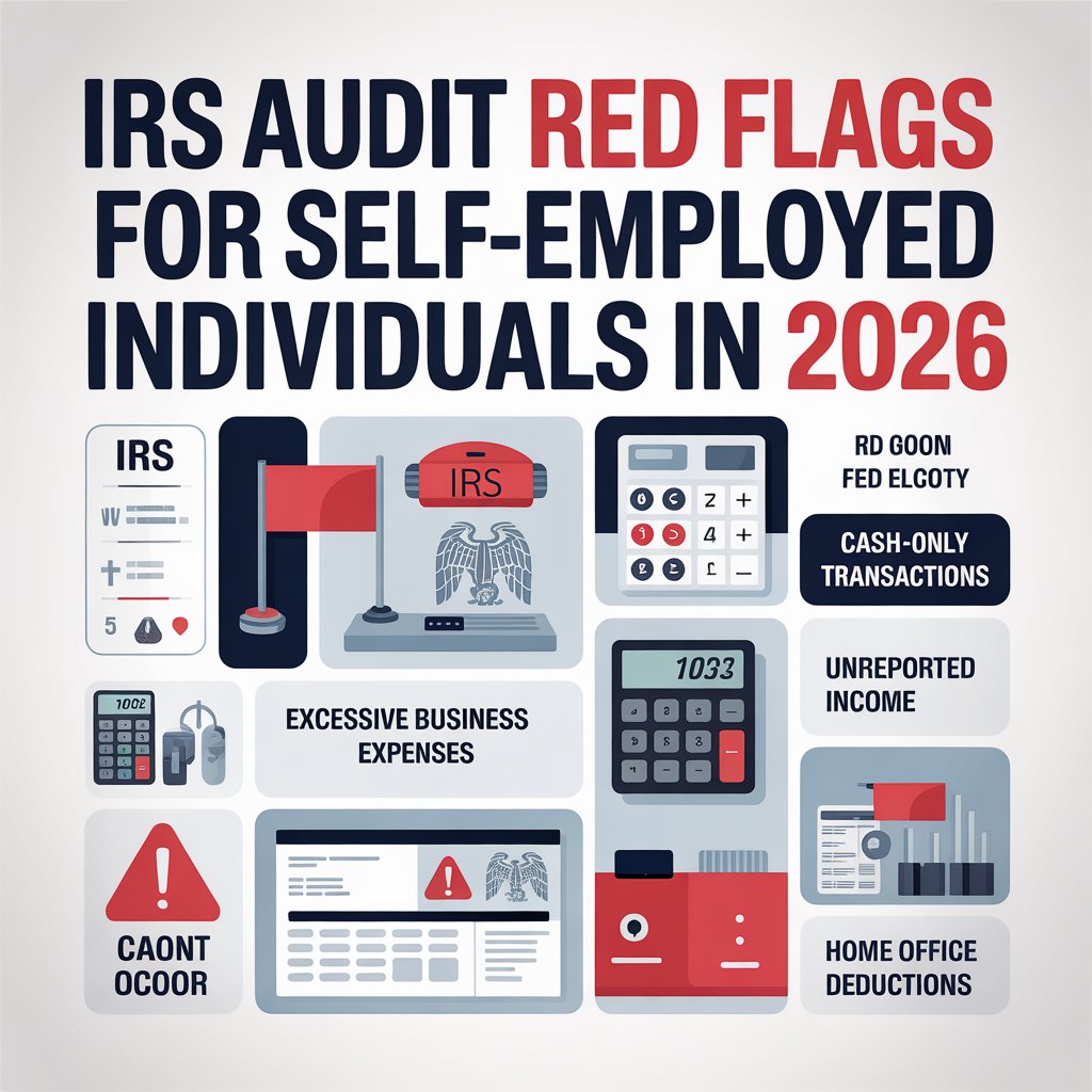 IRS audit red flags self-employed 2026