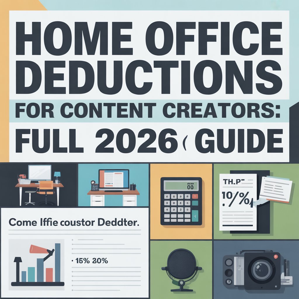 home office deduction content creators