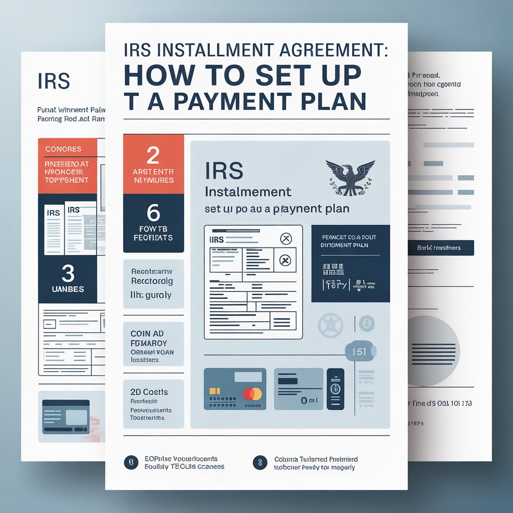 IRS installment agreement payment plan