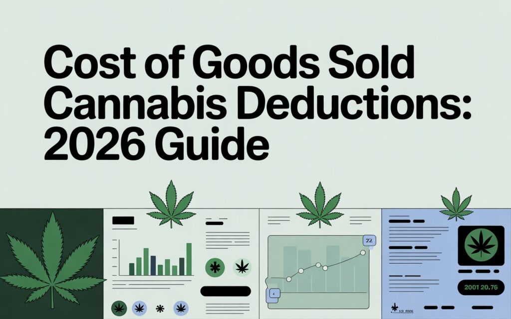 cost of goods sold cannabis deductions