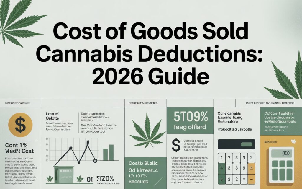 cost of goods sold cannabis deductions