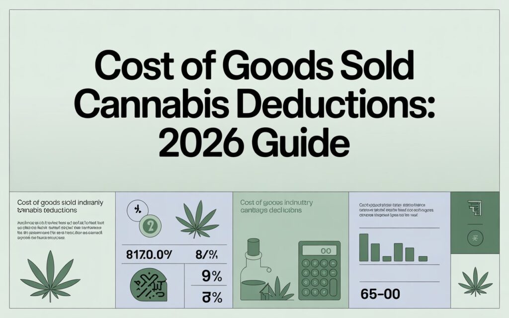 cost of goods sold cannabis deductions