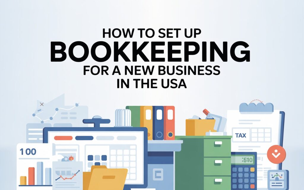 bookkeeping setup new business USA