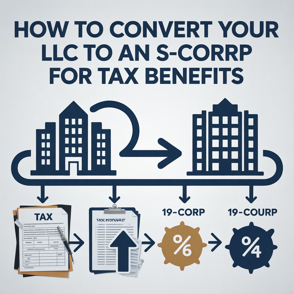 convert LLC to S-corp tax benefits