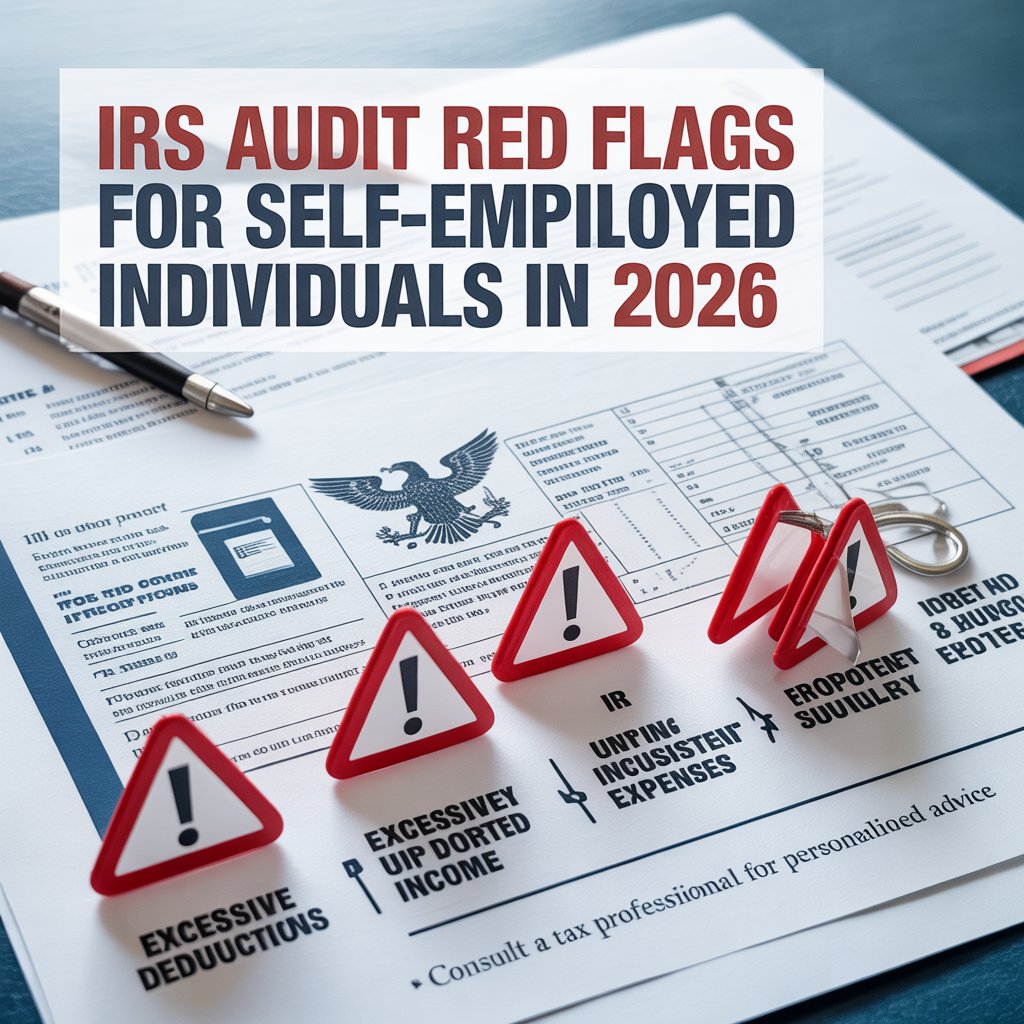 IRS audit red flags self-employed 2026