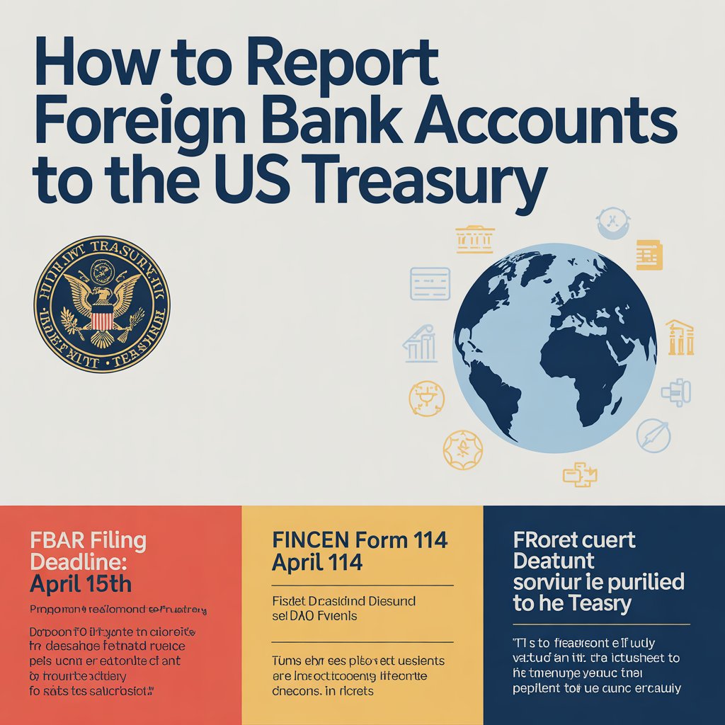 report foreign bank accounts US Treasury