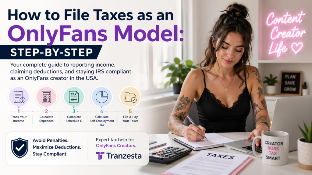 how to file taxes OnlyFans model