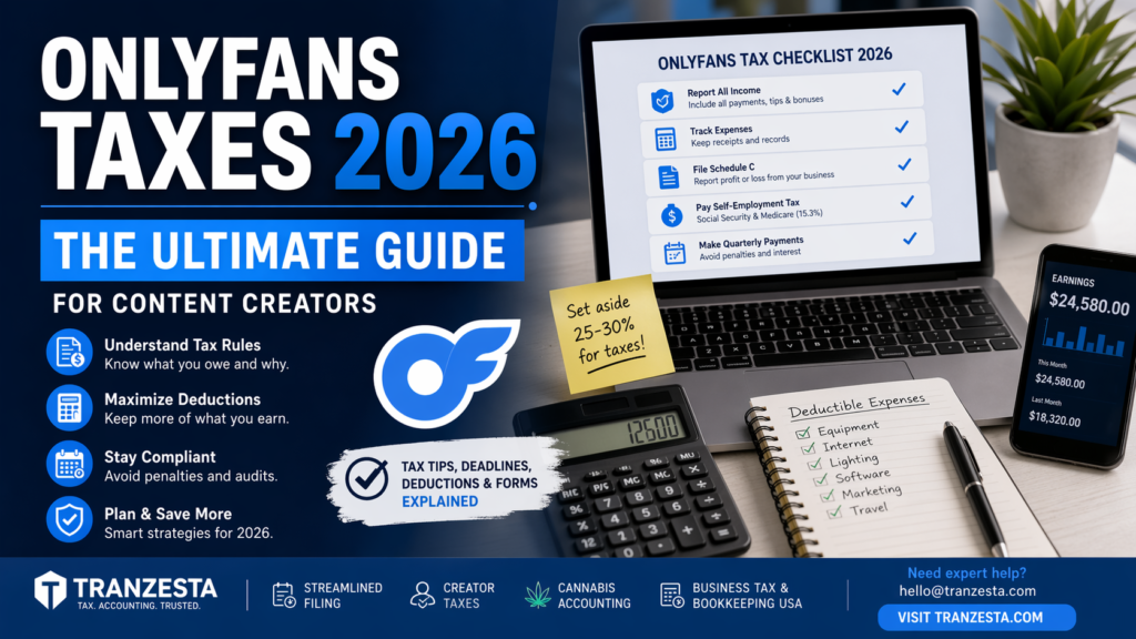 OnlyFans taxes 2026
