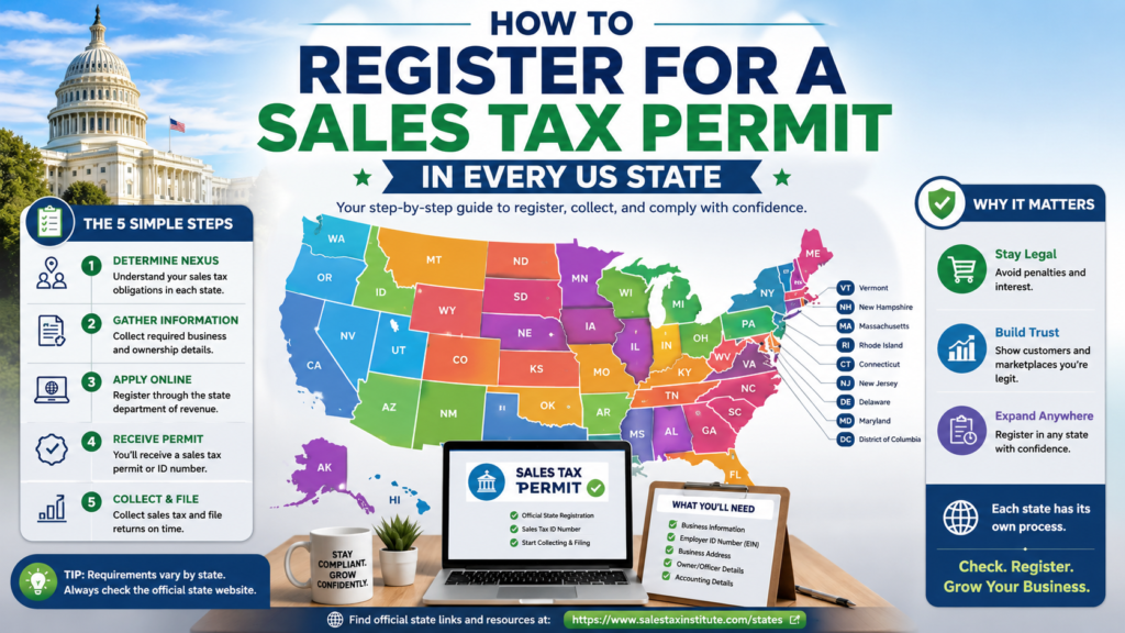 Sales Tax Permit in US