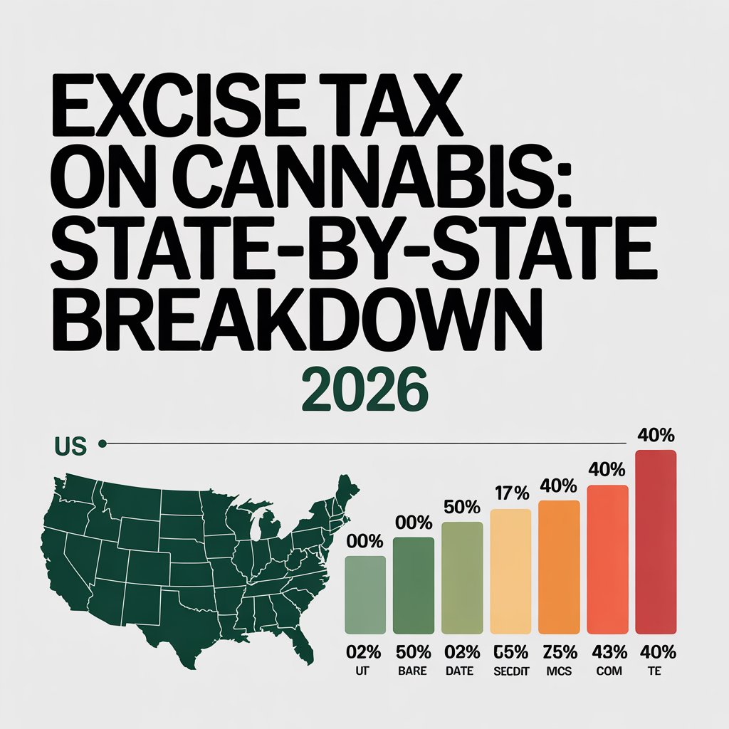 excise tax cannabis state by state 2026