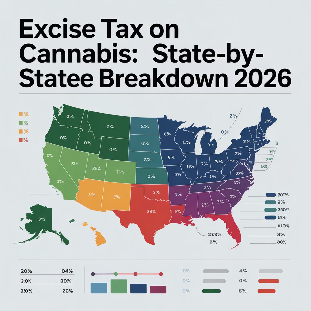 excise tax cannabis state by state 2026
