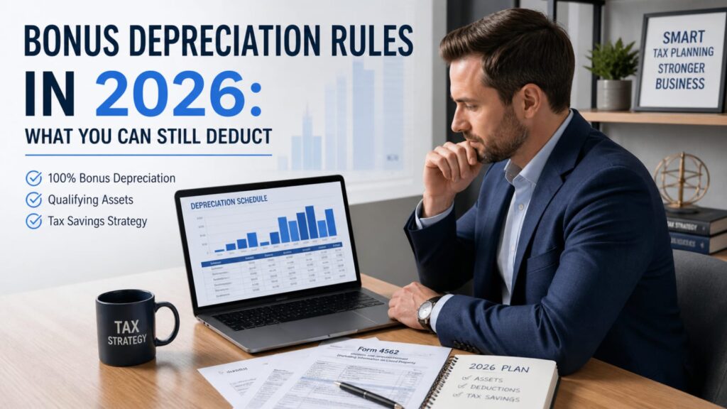 bonus depreciation rules 2026