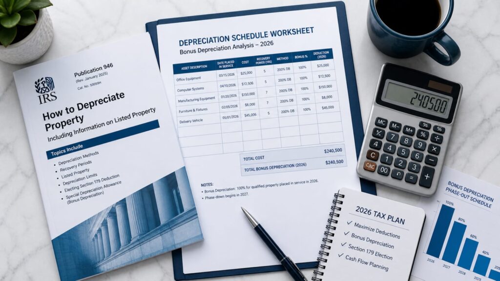 bonus depreciation rules 2026