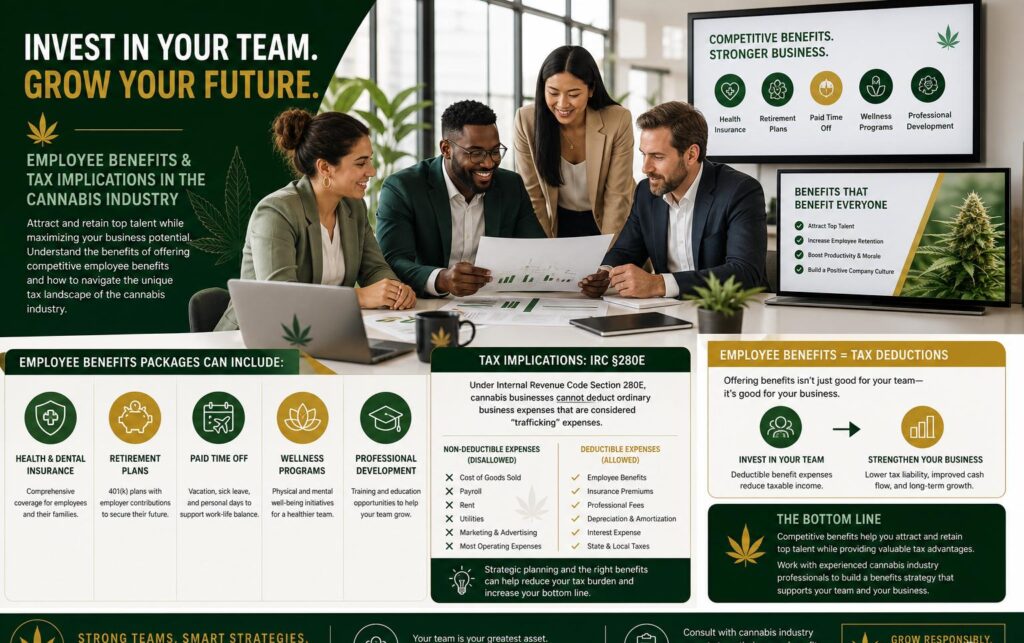 cannabis employee benefits tax implications