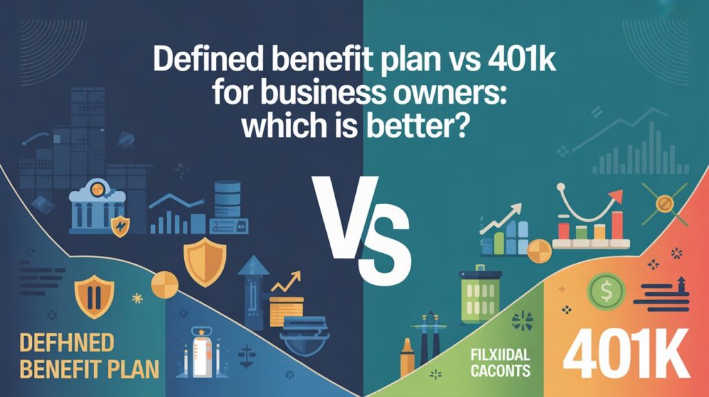 defined benefit plan vs 401k business owner