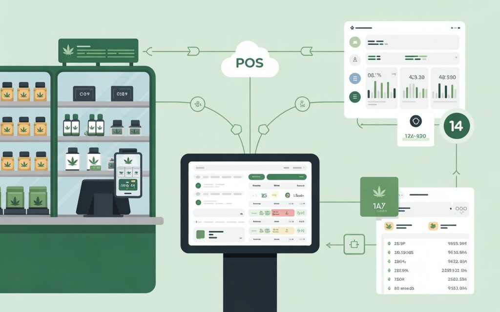 cannabis POS integration accounting