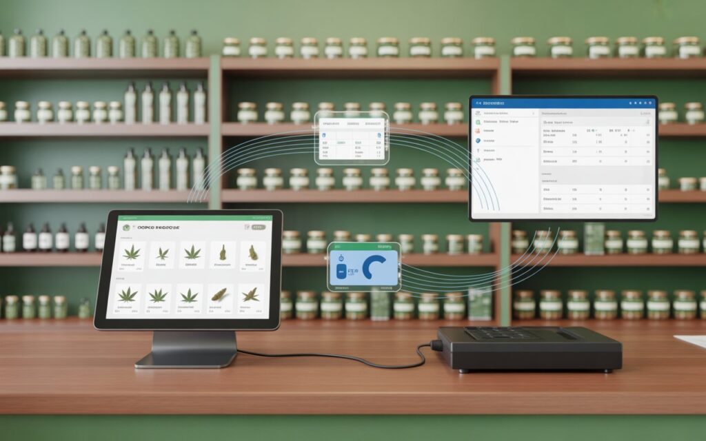 cannabis POS integration accounting