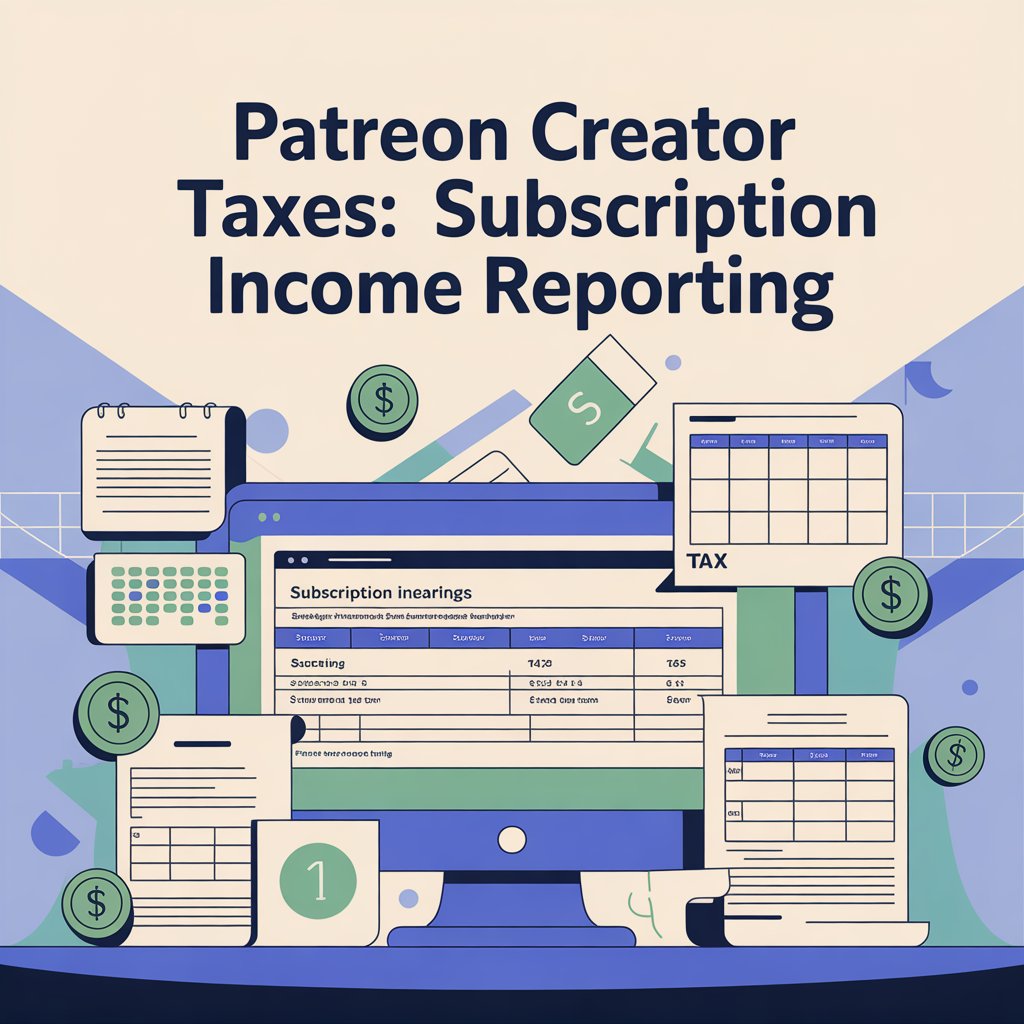 Patreon taxes subscription income reporting