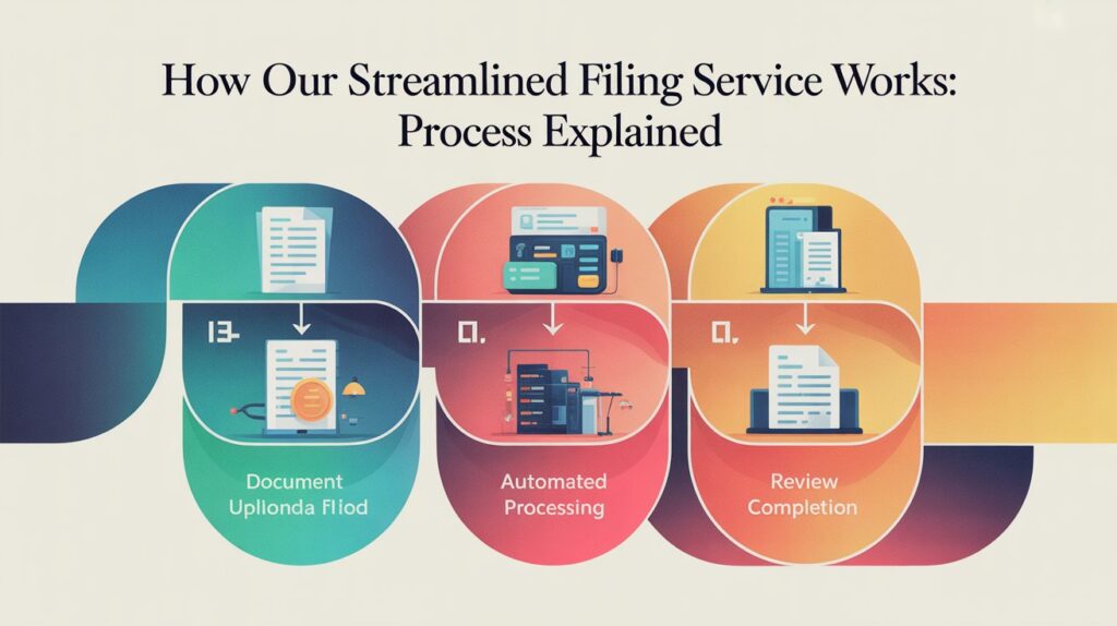 streamlined filing service process how it works