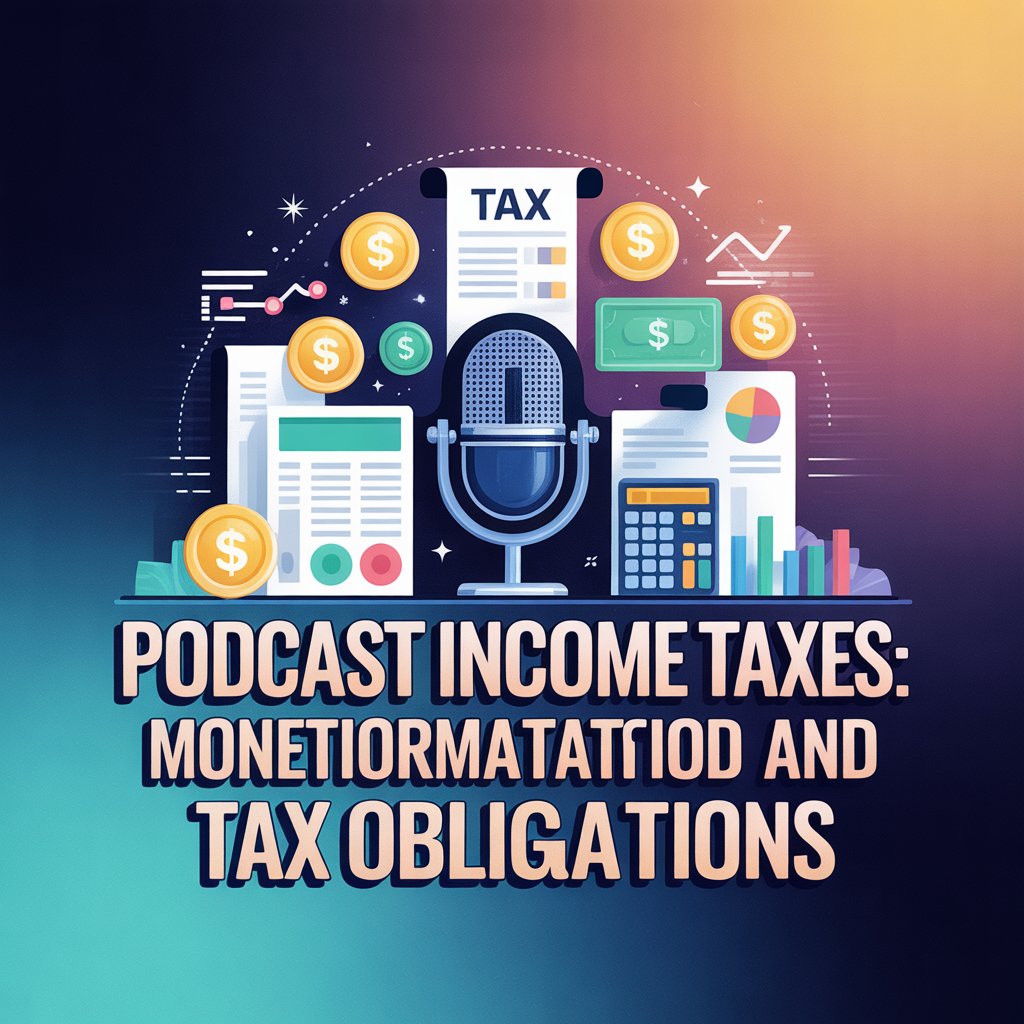podcast income taxes monetization