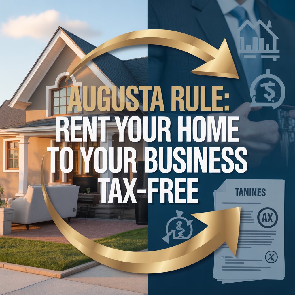 augusta rule rent home to business