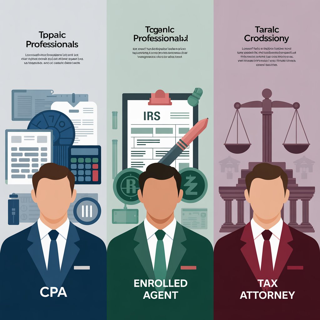 CPA vs enrolled agent vs tax attorney