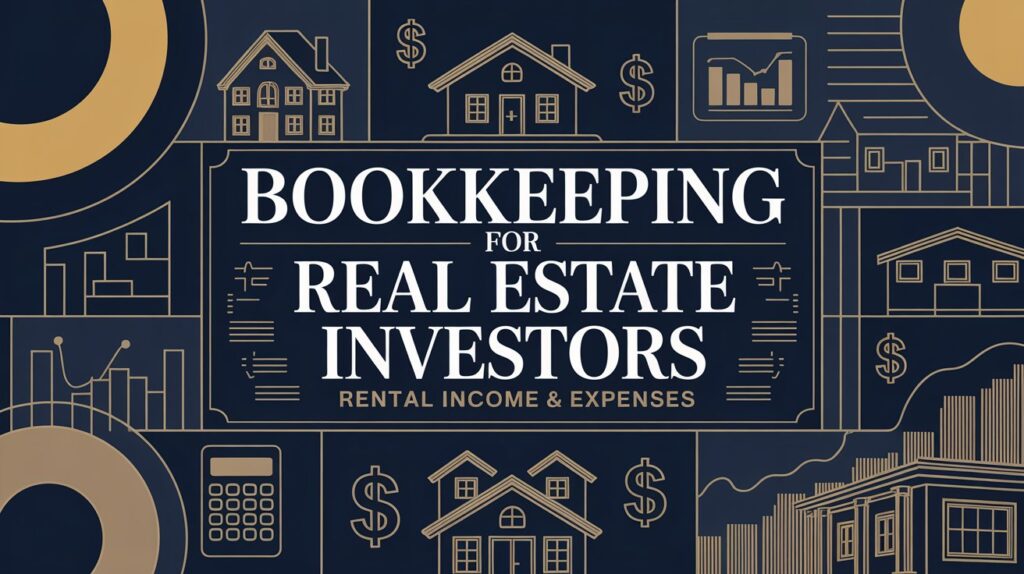 bookkeeping real estate investors rental income