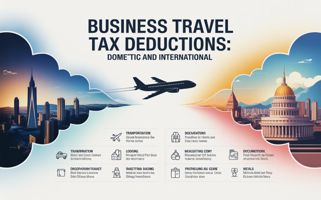 business travel tax deductions domestic international
