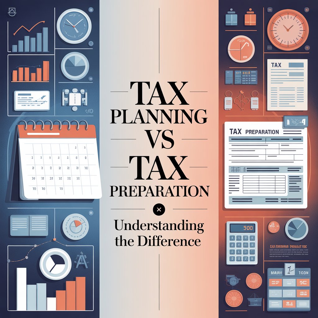 tax planning vs tax preparation