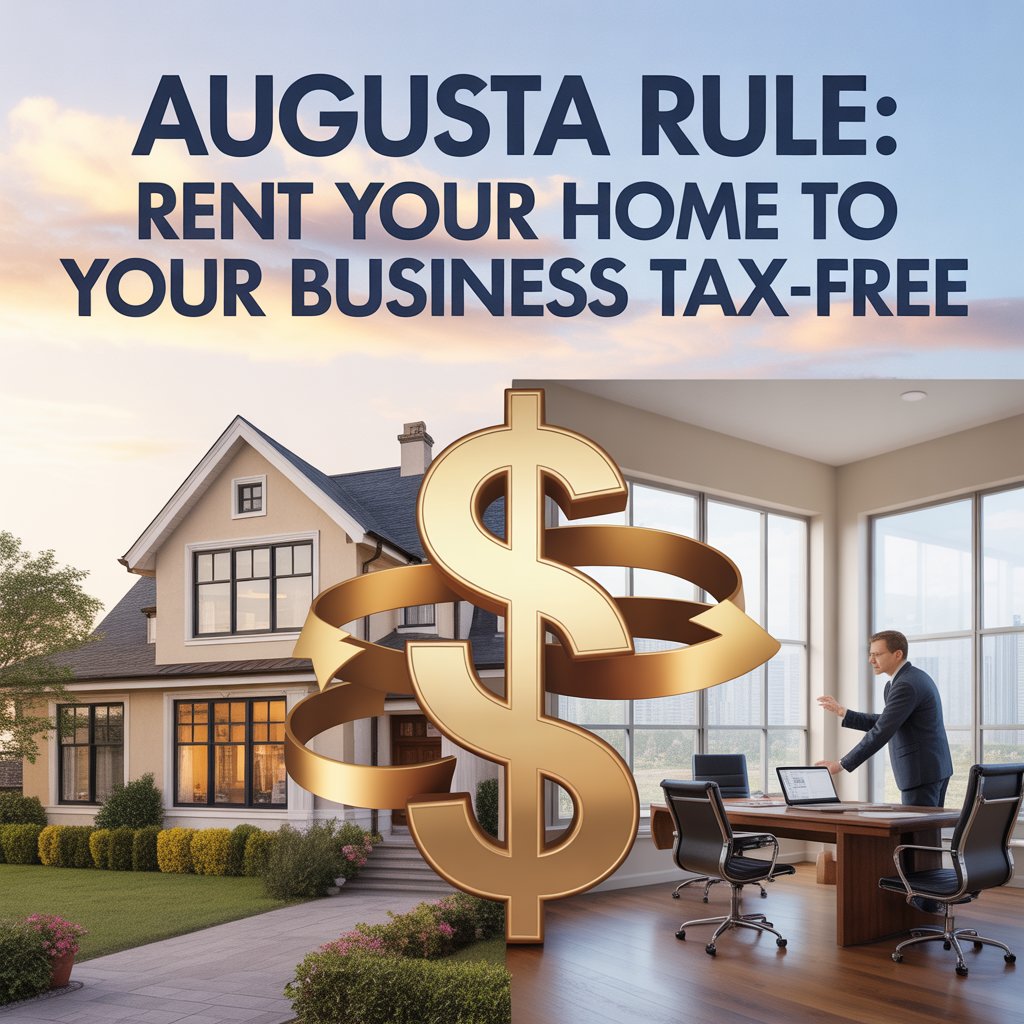 augusta rule rent home to business
