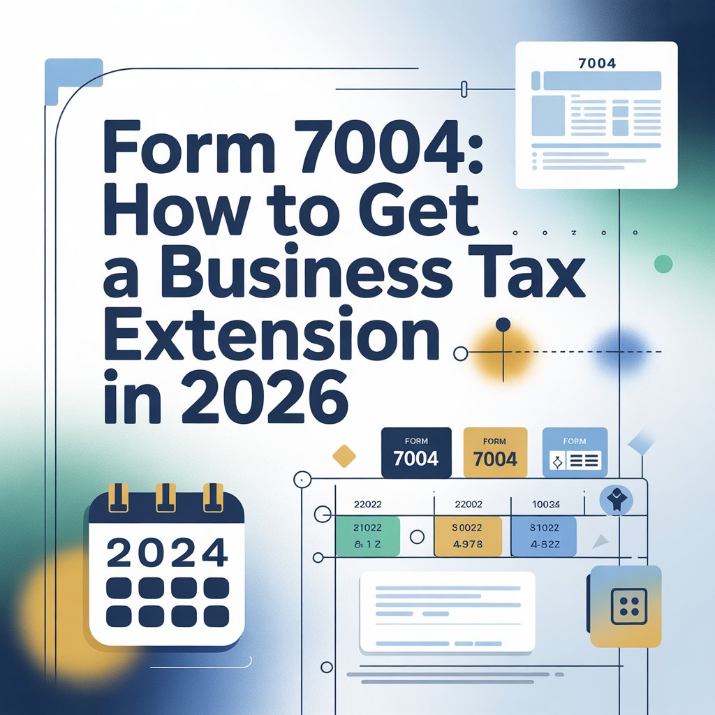 Form 7004 business tax extension 2026