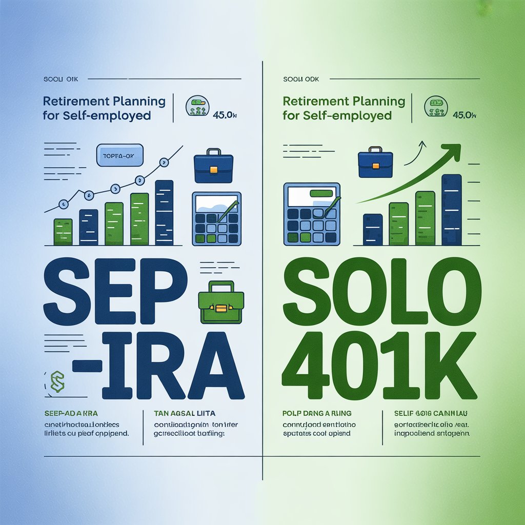 retirement planning self-employed SEP-IRA solo 401k