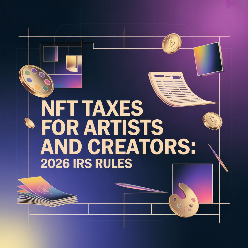 NFT taxes artists creators IRS 2026