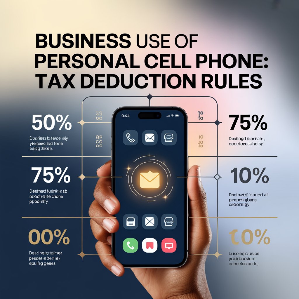 business use personal cell phone tax deduction