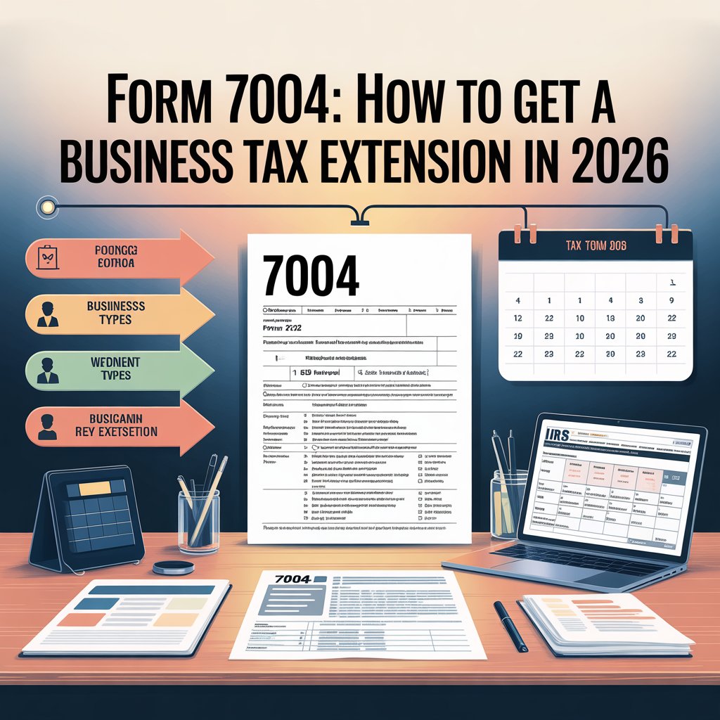 Form 7004 business tax extension 2026