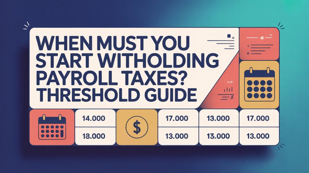 payroll tax withholding threshold guide